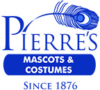 Pierre's Mascots & Costumes Logo